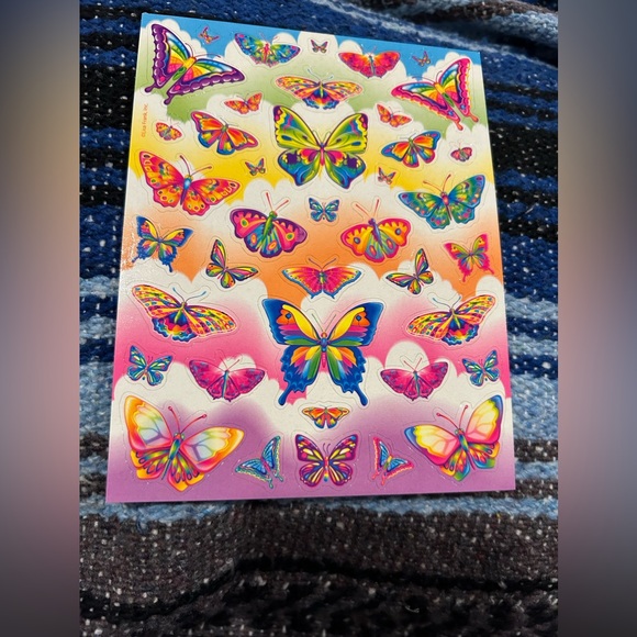 Lisa Frank Fun Sticker Sheet - Picture 1 of 2